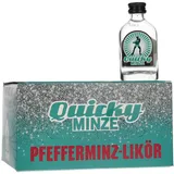 Quicky Minze Pfefferminzlikör 18% Vol. 20x0,02l