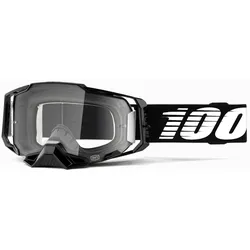 100 Percent Armega, Crossbrille - Schwarz Klar