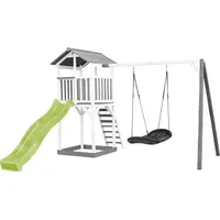Axi Beach Tower Spielturm aus Holz in Weiß -