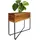 Proregal Pflanzkasten 62 x 60 x 22 cm Braun