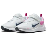 Nike Revolution 7 Sportschuhe - white/midnight navy-playful Pink -