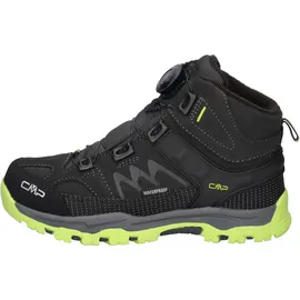 CMP Kids Kiruna Mid Fitgo Fleece WP Trekking Shoes piombo-acido (69ZU) 31