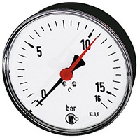 Riegler Standardmano., Kunststoff, G 1/4 hinten zentr., 0 -