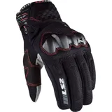 LS2 Chaki Handschuhe schwarz Größe L