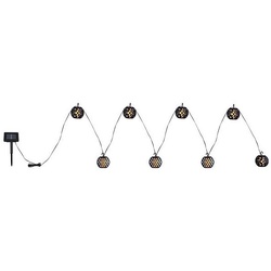 Solar-Lichterkette Kunststoff Schwarz, 98Xled Solar-Lichterkette Kunststoff Schwarz, 98X Led