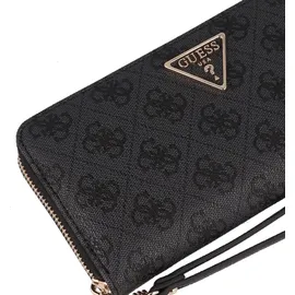 GUESS Laurel II SLG Large Zip Around Geldbörse coa grey