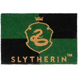 Grupo Erik Kokosmatte Fußmatte Harry Potter Slytherin - Schmutzfangmatte 40x60 cm - Fussmatte Lustig - Türmatte Innen Harry Potter Fanartikel