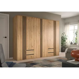 Möbel Boss Kleiderschrank Tofta 240 x 190 x 56 cm Braun