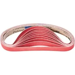 PFERD Keramikkorn Schleifband BA 20x520mm CO-COOL120 für Edelstahl-Schliff mit Bandschleifer