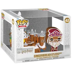 Funko - POP! - Harry Potter - Albus Dumbledore with Hogwarts (Gingerbread) Town
