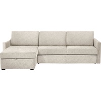 Places of Style GOLDPOINT Ecksofa 264 cm, Liegefläche (140/200cm)«, beige