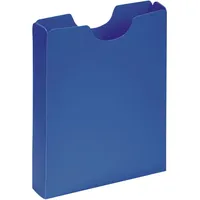 Pagna Heftbox DIN A4, Hochformat, aus PP, blau
