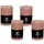 Wiedemann Kerzen Rustik-Kerze 100 x 68 mm rosa 4 St.