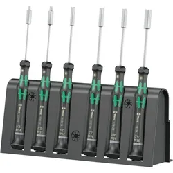 Wera 2069/6 Elektroniker Schraubendrehersatz + Rack