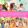 Cyberlux Tragbarer CD-Player Kinder Radio pink