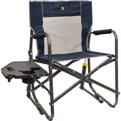 GCI Freestyle Rocker With Side Table heathered indigo