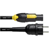 Cordial CFCA 10 S-TRUE 1 Strom Anschlusskabel [1x Schutzkontakt-Stecker - 1x PowerCon-Stecker] 10.00m
