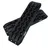 gimisgu NAIZY 2x Sandbleche Offroad Traktionsmatte Kunstoff Anfahrhilfe Recovery Board Tracks mit Aufbewahrungstasche Traktionsband Max. 10T Last, PKW LKW Traktionsplatten, Schwarz