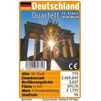 Deutschland-Quartett | Spiel | Deutsch (2022) | 30 Minuten, 2-6 Spieler | Amigo