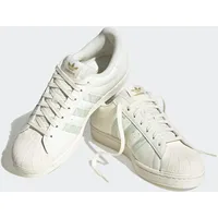 Sneaker ADIDAS ORIGINALS "SUPERSTAR VEGAN" Gr. 38, weiß (off white, white tint, sand) Schuhe Sneaker low Retrosneaker Skaterschuh