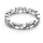 Pandora 194258C00 Damenring Halbmond Silber, 58/18,5