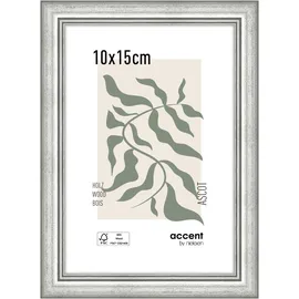 Nielsen Bilderrahmen Ascot klassisch Silber 10x15 cm 1 St.