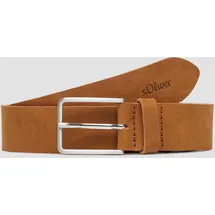s.Oliver Herrengürtel Leder/Veloursleder braun 105