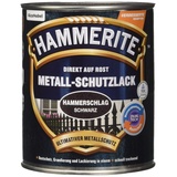 Hammerite Metall-Schutzlack Hammerschlag Schwarz 750ML
