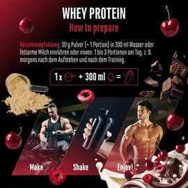 GEN GERMAN ELITE NUTRITION Whey Protein Schwarzwälder Kirschtorte Shake 1000 g