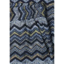 STREET ONE Stoffhose High Waist Blau 40