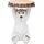 Kare DESIGN Beistelltisch Polar Bear 78943 Polyresin Weiß
