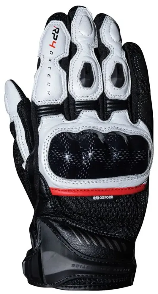 Oxford Rp 4 Tech Handschuhe - Black / White / Red - 2XL