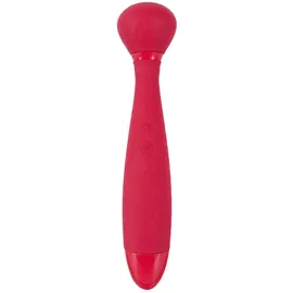 Sweet Smile Massagestab „Wand with thumping Function“, beidseitig verwendbar, rot