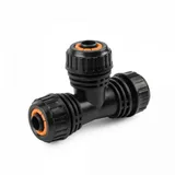 Bradas T-Stück Schlauchverbinder 1/2" schwarz