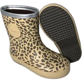 druppies Gummistiefel Leopard Beige/Orange 29