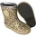 druppies Gummistiefel Leopard Beige/Orange 29