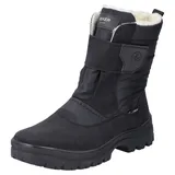 Rieker Winterstiefel, Klettboots mit Lammwollfutter, Flip Grip-Laufsohle und TEX-Membran, Gr. 44, schwarz, , 89476114-44