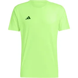 adidas Adizero Essentials Laufshirt Herren - Lucid Lemon - S