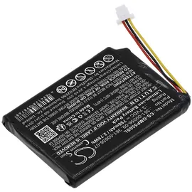 Techtek Akku für [Garmin] 010-11925-10, Drive 60, Drive 61, Pro 550 dog training, Pro 550 Receiver, Trashbreaker, 70 dog train - Schwarz