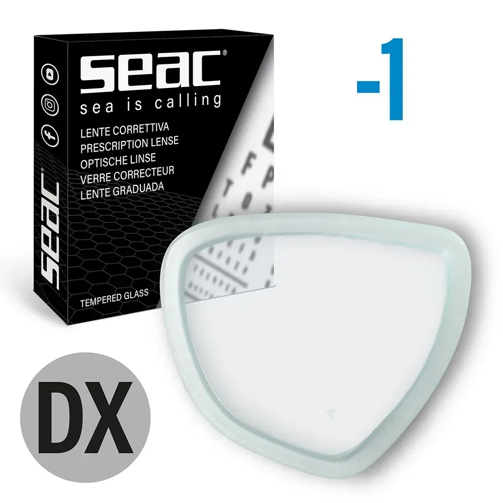 Seacsub Italia/italia Asian Fit Sehstärkeglas - Mask Right - -2.50