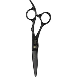 Haarschere OLIVIA GARDEN "PowerCut Matt Black 5,5 Zoll", schwarz, Scheren