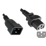 MicroConnect PE152018, 1,8 m, C20-Koppler, C15-Koppler, H05V2V2-F, 250 V, 16 A