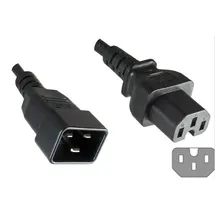 MicroConnect PE152018, 1,8 m, C20-Koppler, C15-Koppler, H05V2V2-F, 250 V, 16 A