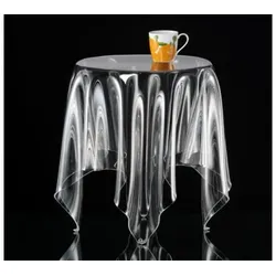 Klein & More Illusion Beistelltisch Grand Illusion | transparent | Grand Illusion: Ø 44cm, H: 52cm