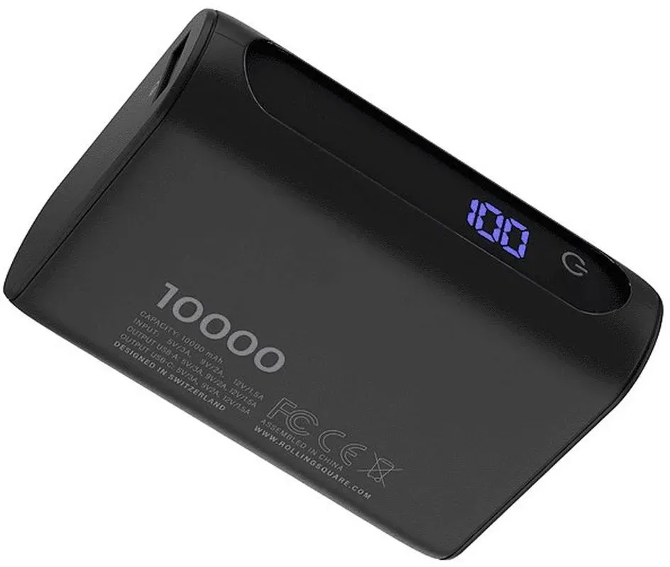 Rolling Square Powerbank 10000 mAh schwarz