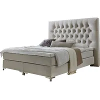 Atlantic Home Collection Boxspringbett RONJA mit extra hohem Kopfteil