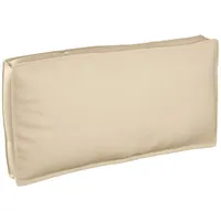 VidaXL Palettenkissen für Sitz/Rückenlehne Beige 120x60x12 cm Oxford-Stoff