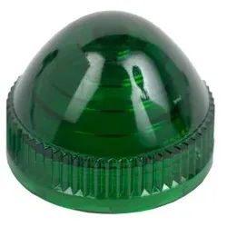 Schneider Electric 9001G6 Kalotte für Meldeleuchte, grün, mit Glaskuppel, Verwendung mit KP und KT, 30mm