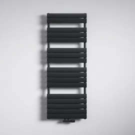 mai & mai Badheizkörper 600 x 1600 mm schwarz Mittelventil