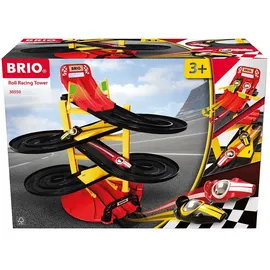 BRIO Rennbahn-Turm mit zwei Rennwagen